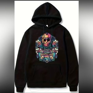 New in the package Men’s size Xl Camp Crystal Lake Hoodie